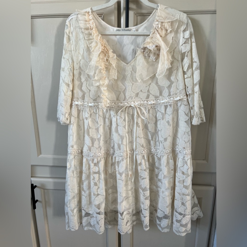 012 My Pretty Angel Lace Dress